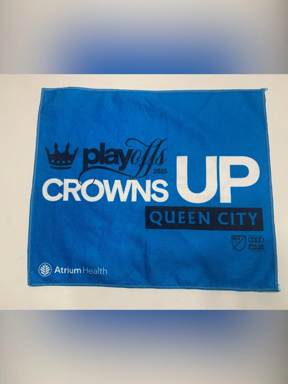 Blue Queen City crowns up playoffs Polyester Towel